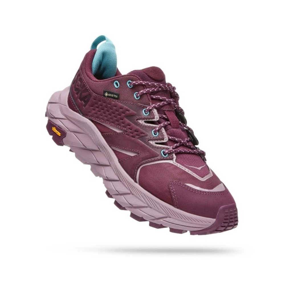 Кроссовки женские HOKA W ANACAPA LOW GTX Grape Wine / Elderberry
