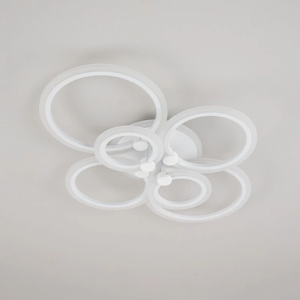 Citilux Сента CL237B160E RGB Люстра с пультом Белая