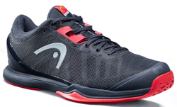 Мужские кроссовки теннисные Head Sprint Pro 3.0 Men - midnight navy/neon red
