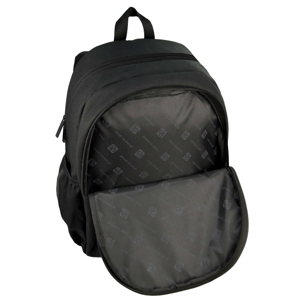 Рюкзак школьный, Феникс+, 31х42х15 см, полиэстер, шелкография, 1 отделение (-я)