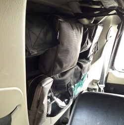 MOLLE/PALS панель в оконный проем багажника Nissan Patrol Y61 правая