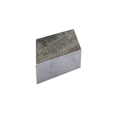 Тротуарная плитка РОМБ - Листопад гранит Антрацит