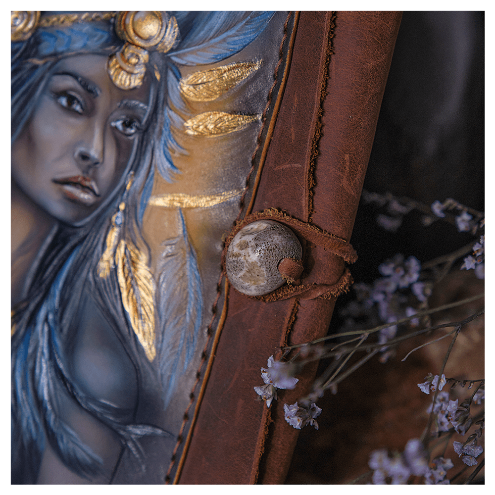 Кожаный ежедневник «Шаманка»