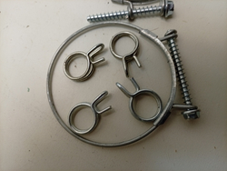 WSPE6H612A кт41 Крепеж и хомуты для стиральной машины Beko б/у