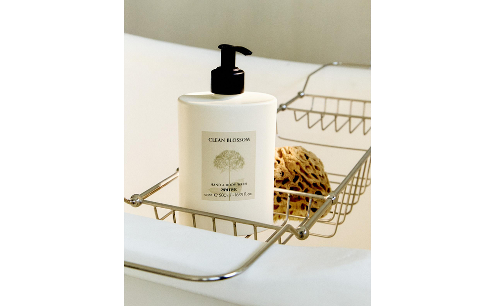 Zara Home Жидкое мыло Clean Blossom 500 мл для рук и тела, парфюмированное, аромат цветочный