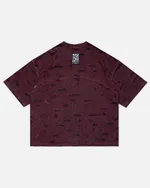 Футболка Issaya Utopia бордовая