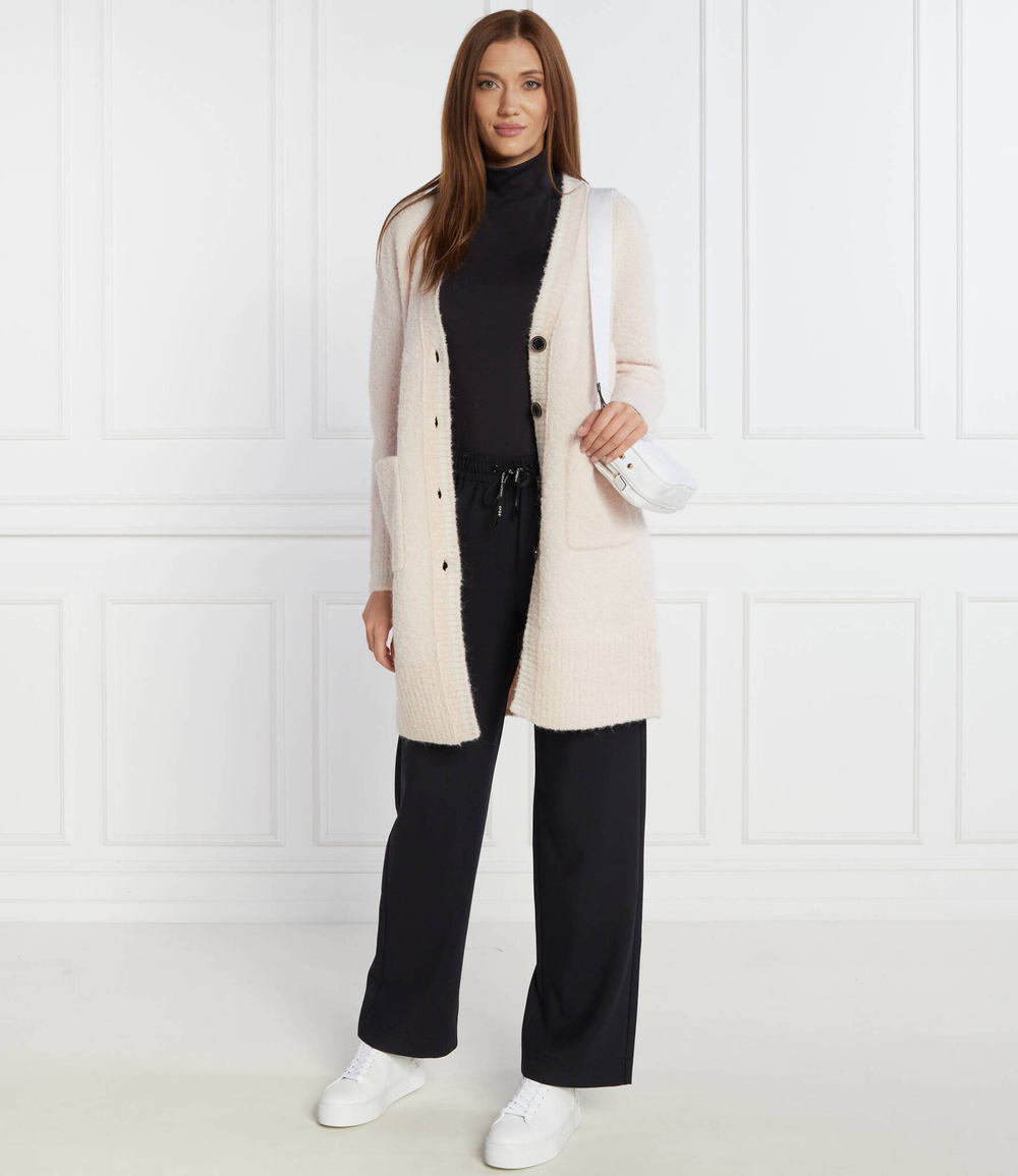 Хлопковый кардиган Marc Cain - кремовый (VS 11.05 M57)