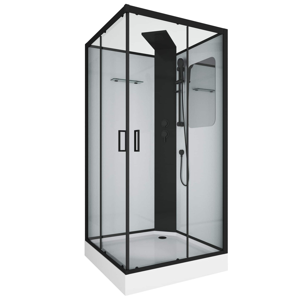 Душевая кабина Grossman (Гроссман) Elegans GR250Q (100х100х217), с низким поддоном