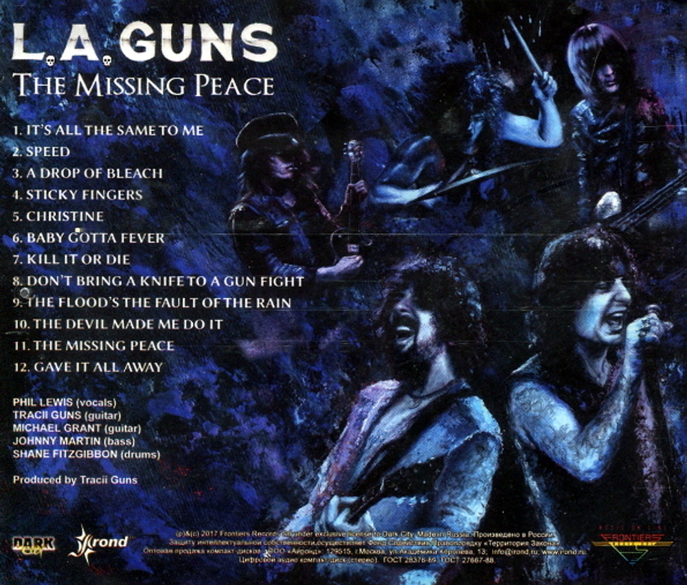 L.A. Guns / The Missing Peace (RU)(CD)