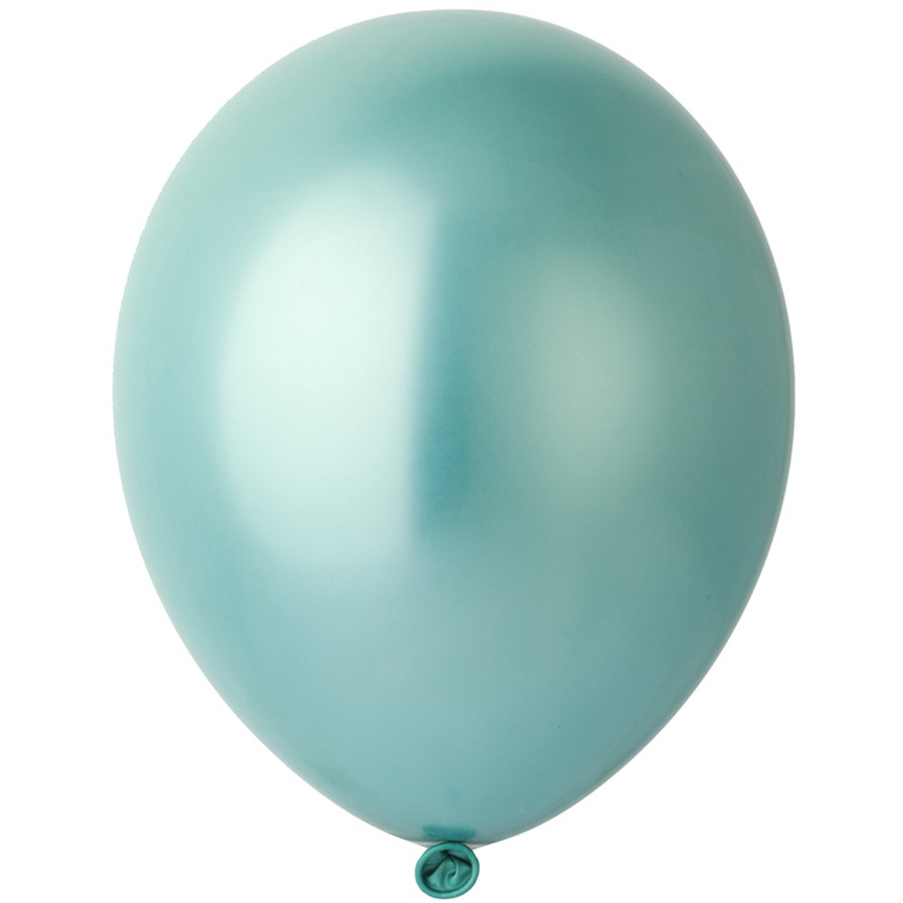 Шар латексный Хром 13 см (Зеленый)