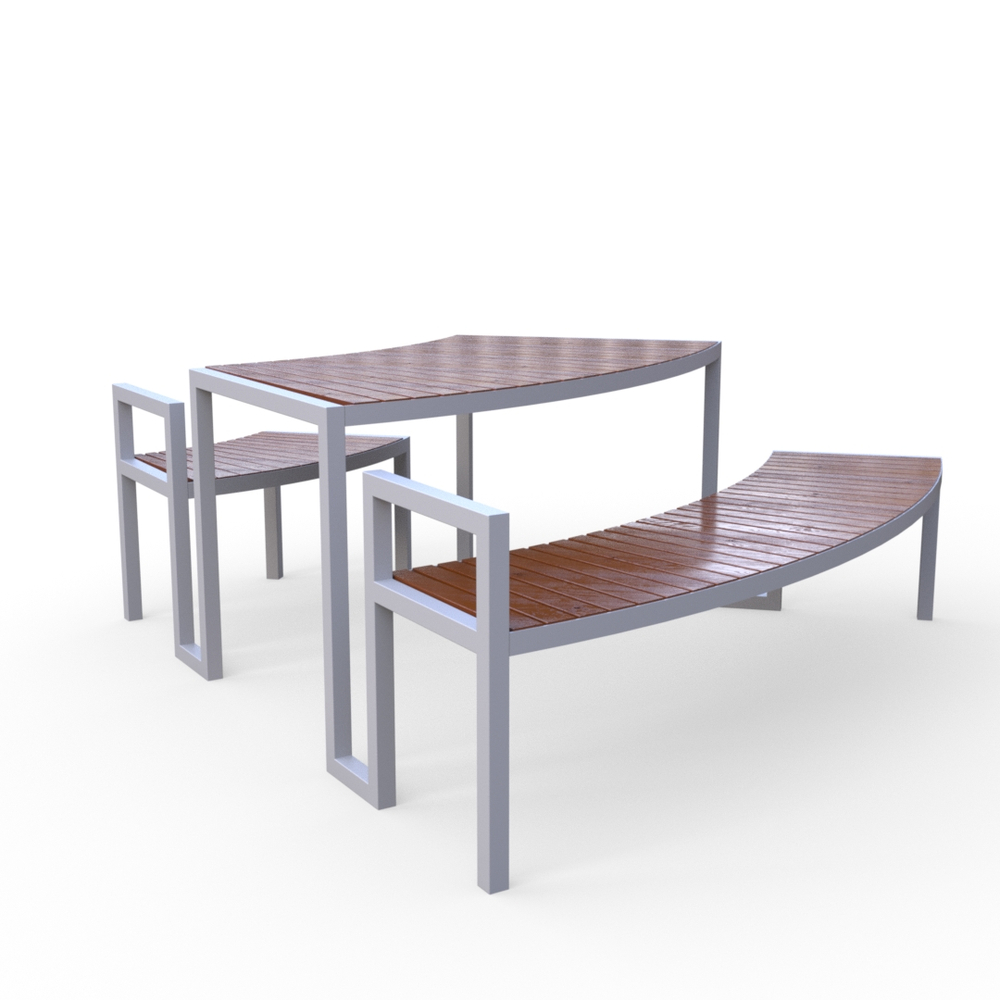 Стол уличный с лавками LÅNGBORDET R1.8