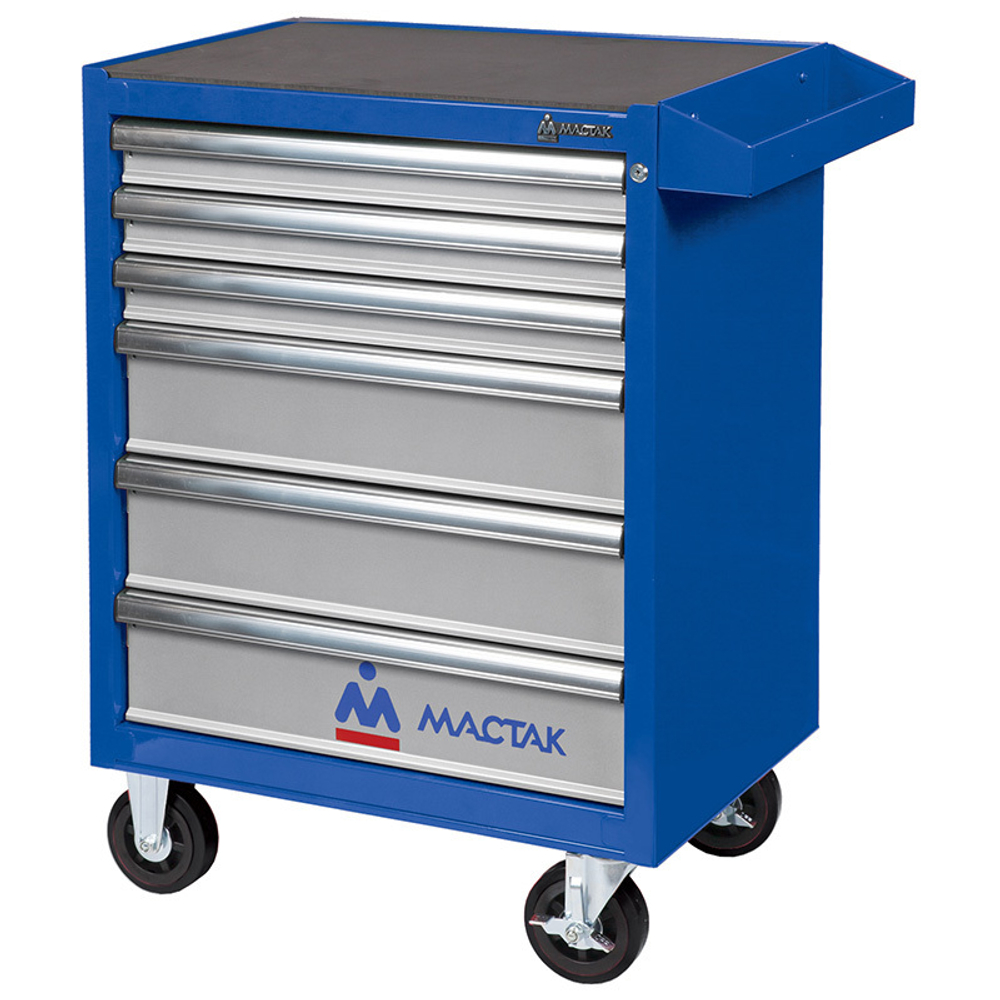 МАСТАК (521-06581MB) Тележка инструментальная серии «ОПТИМА», 6 полок, синяя