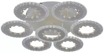 Светильник потолочный 08451-0.3-6+1А WH 196W до 36кв