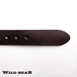 Ремень WILD BEAR RM-004f Brown Premium