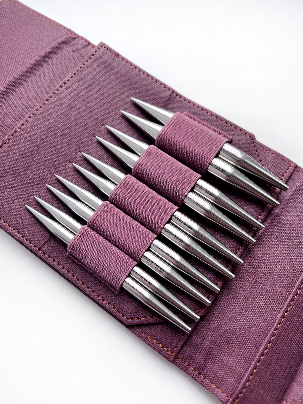 Набор съемных укороченных спиц 9см/5пар Flight Mini Maroon Lykke