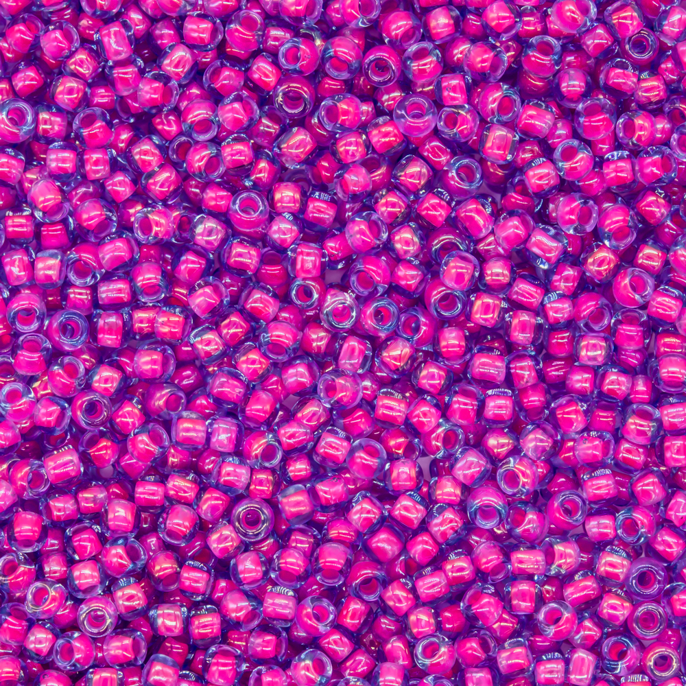 Японский бисер TOHO Round 11/0 (№980), окрашенный изнутри глянцевый