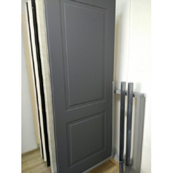 Входная металлическая дверь Лабиринт Лайн WHITE 11 (Белые входные двери) - Графит софт.