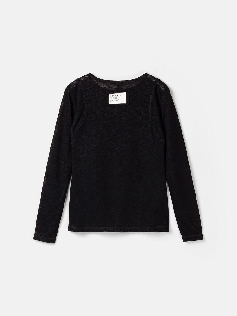 Лонгслив Slim Fit "Уголь" женский