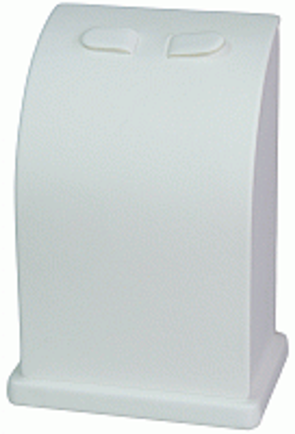 Подставка для серег/кубик изогнутый/2 язычка/квадратное основание/Н-93 мм.