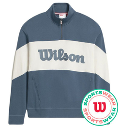 Куртка теннисная Wilson Parkside 1/2 Zip Pullover