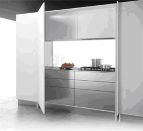 Комплект петель Push для механизма Exedra NEW (5 петель + 1 толкатель), Титан