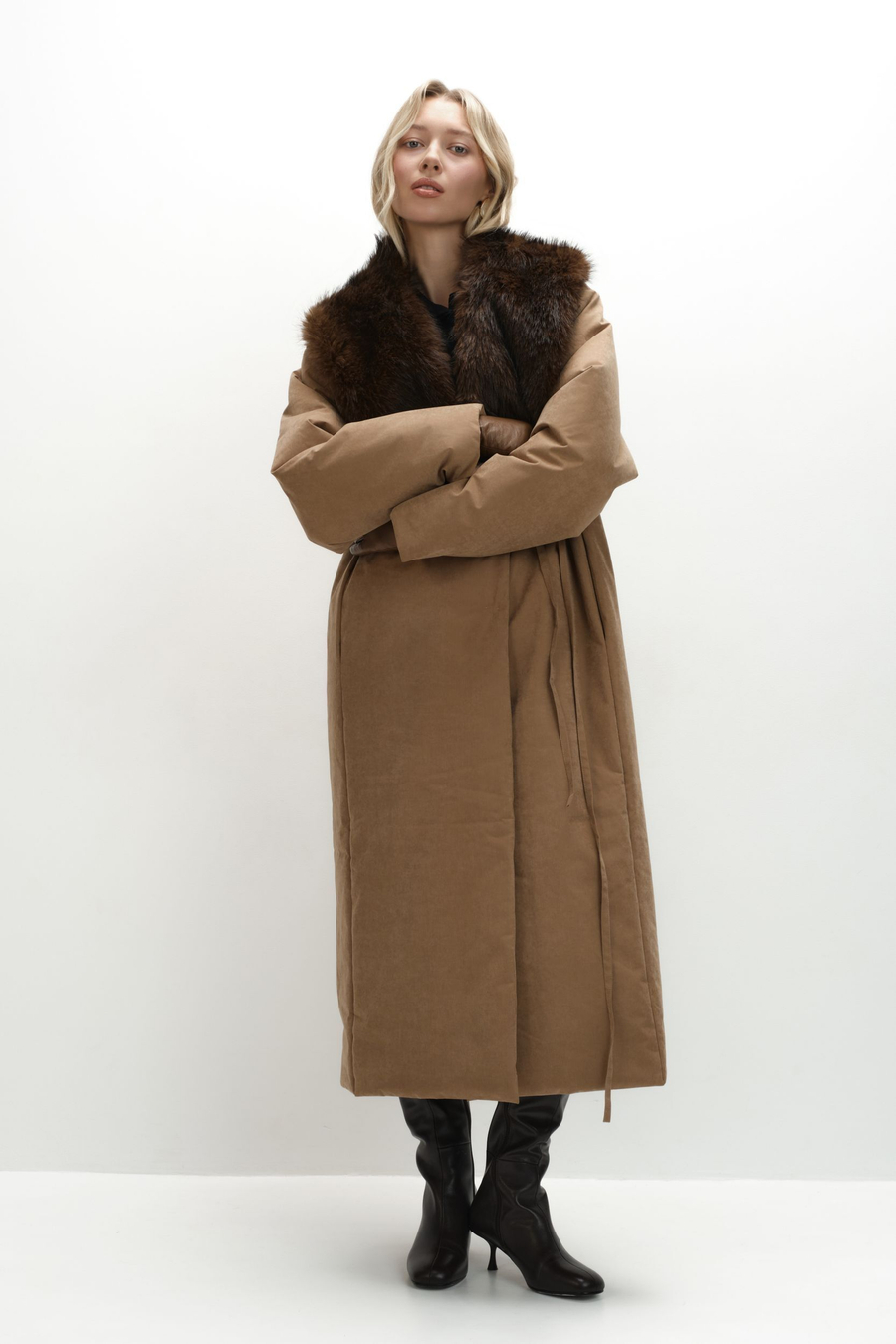 Воротник из меха