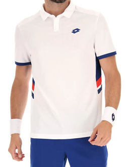 Теннисное поло Lotto Squadra III Polo - bright white