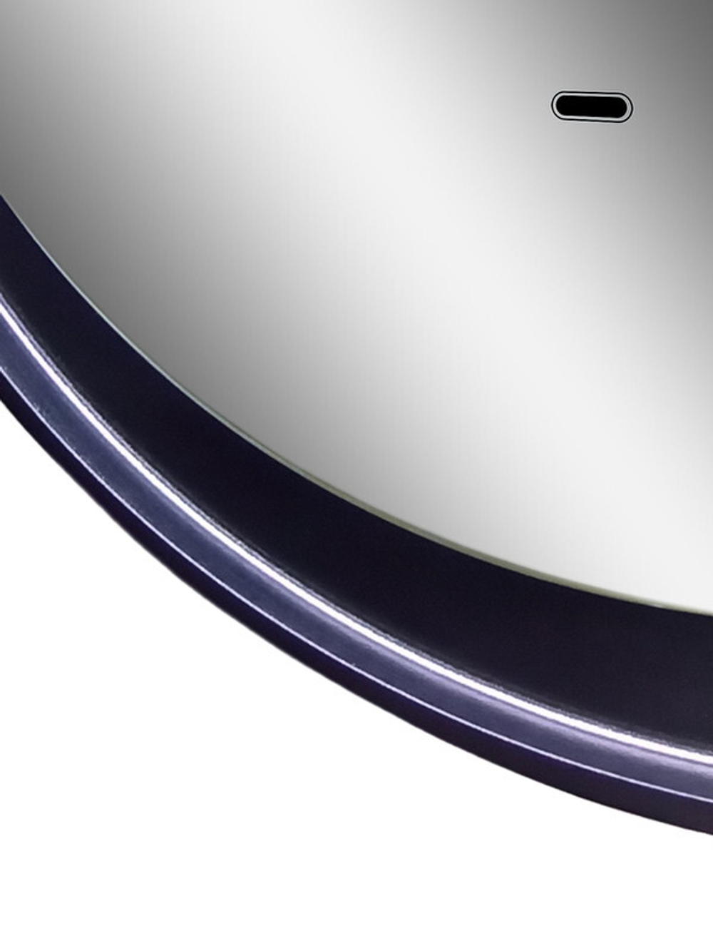 Зеркало "Planet black Led" D 1000 с бесконтактным сенсором