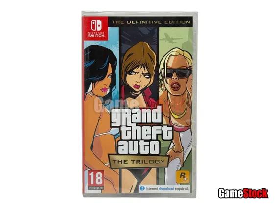 GTA The Trilogy: The Definitive Edition (Nintendo Switch, Русские субтитры)