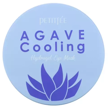 Патчи с экстрактом агавы Petitfee Agave Cooling Hydrogel Eye Mask, 60 шт