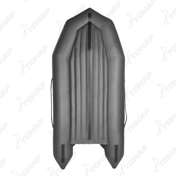 Лодка Тонар Капитан A330 (надувное дно) серый