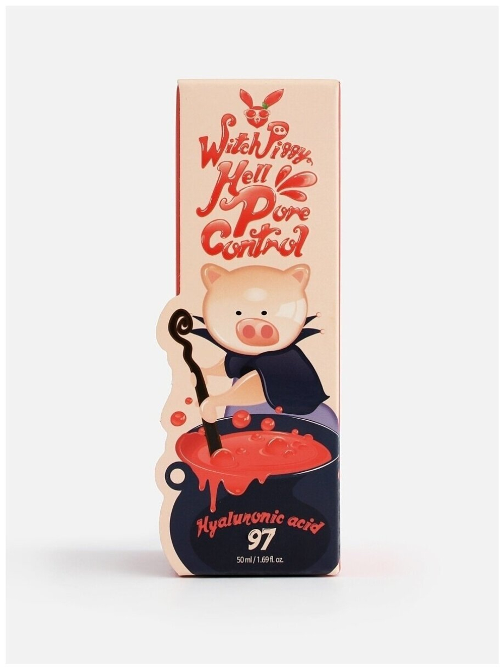 Elizavecca Witch Piggy Hell-Pore Control Hyaluronic Acid 97% сыворотка для лица с гиалуроновой кислотой, 50 мл