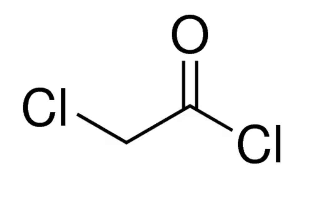 хлорацетилхлорид структура формула