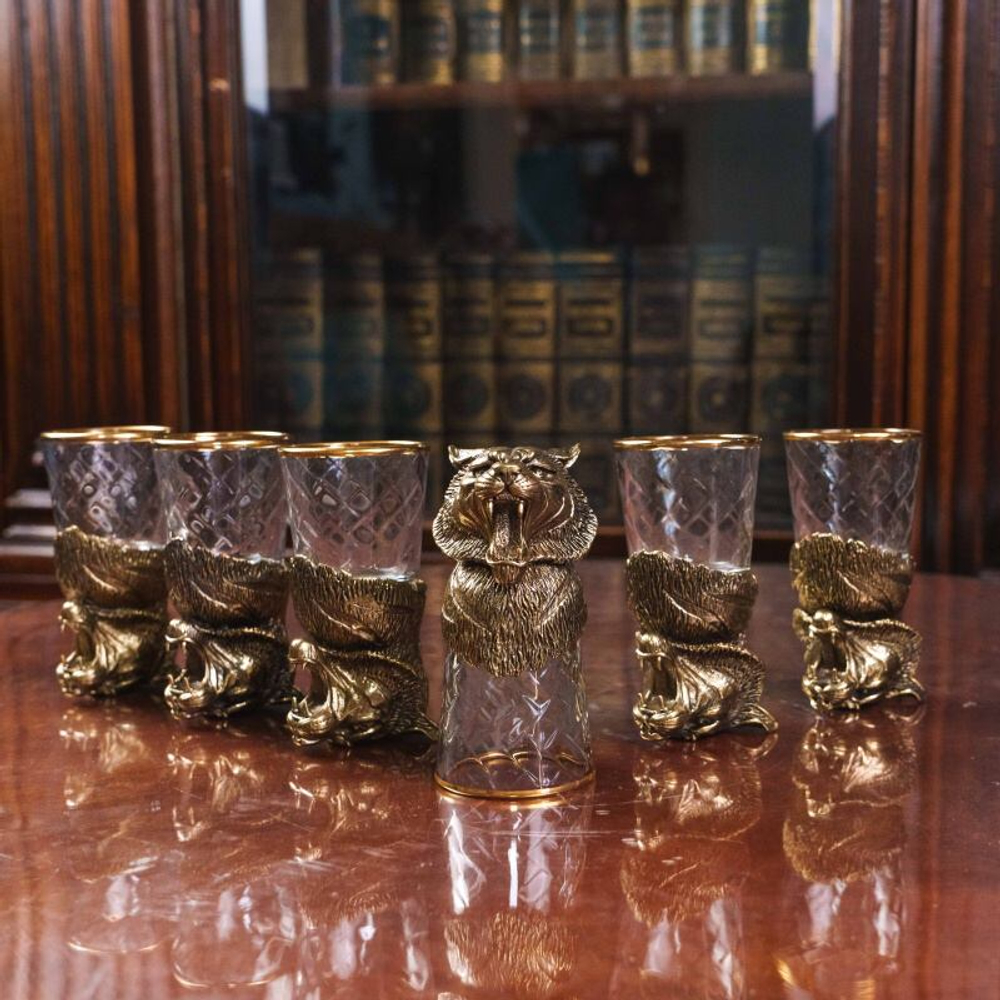 Набор рюмок «Тигр»