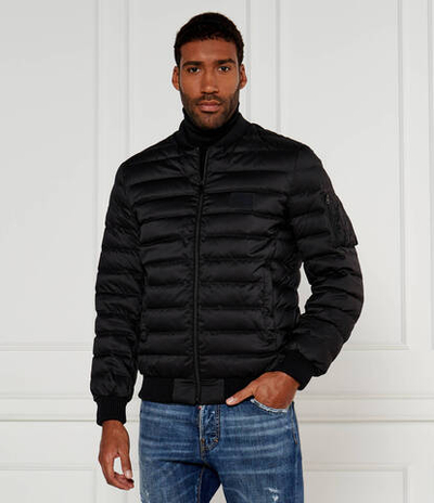 Пуховая куртка бомбер Dolce & Gabbana - черный(G9BCWT FUS0D)