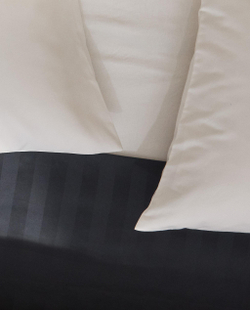 Простыня Zara Home сатин, хлопок 100%, в полоску, 6110/089 · арт. 6110/089-2