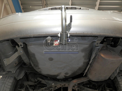 Фаркоп оцинкованный Galia T066A для Toyota Avensis седан/лифтбек 2003-2009(паспорт и сертификат в комплекте)(без электрики)