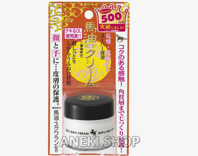 Крем для очень сухой кожи лица 30 г Meishoku Remoist Cream Horse Oil