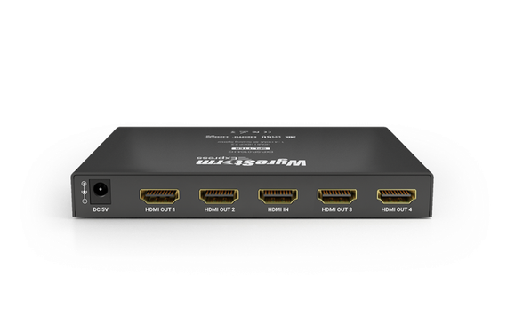 Wyrestorm EXP-SP-0104-H2 - разветвитель 1 в 4 HDMI, поддержка 4K, HDMI2.0 (18 Гб/с), HDCP 2.2, масштабирование с 4К до 1080р.