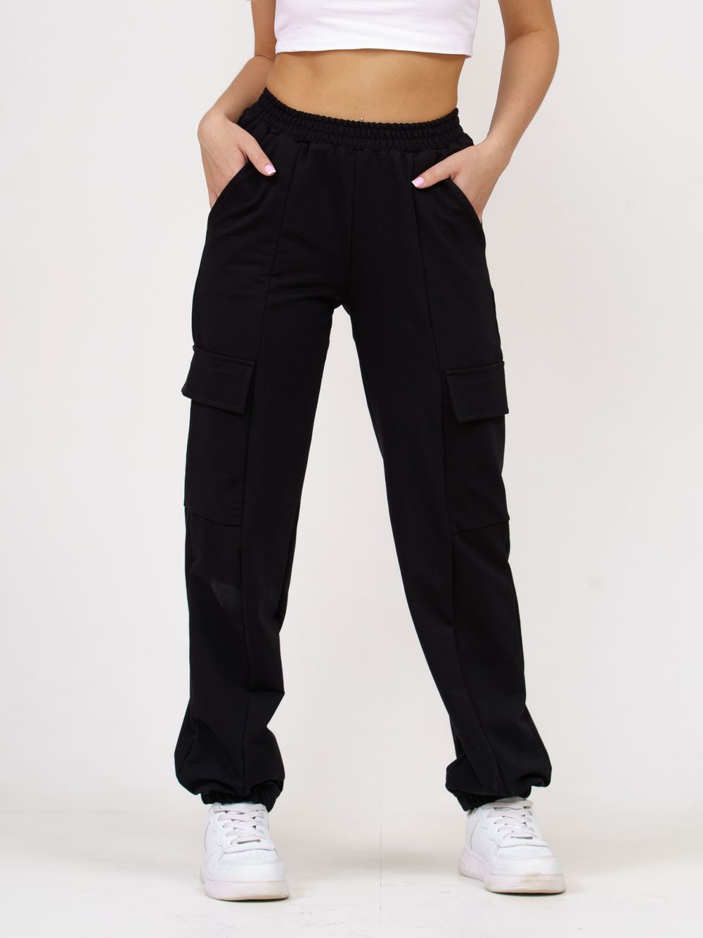 913 Брюки "Черный" SveTekst (Акция)