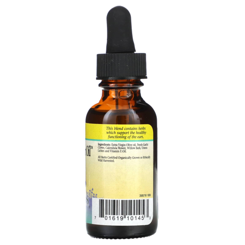 Herbs for Kids, Масло из ивовых / чесночных ушей, без спирта, 30 мл (1 жидк. унц.)