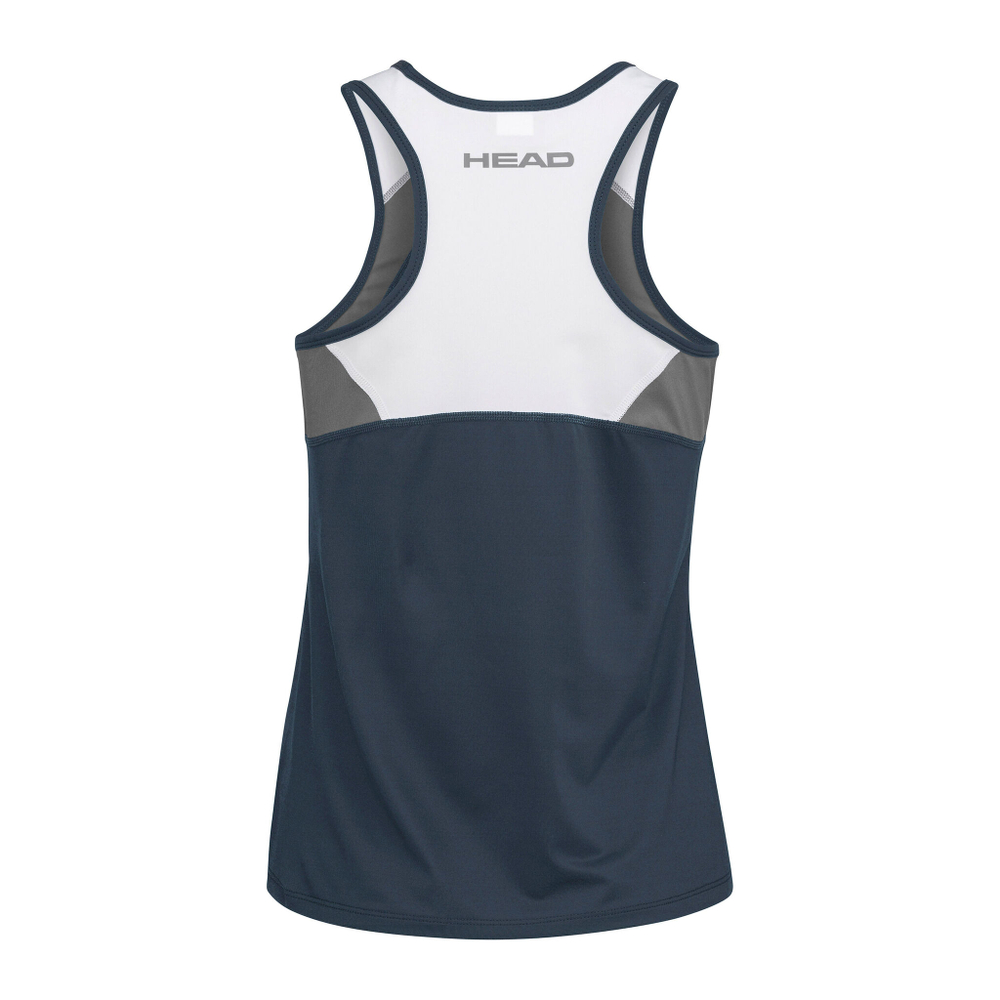 Женская теннисная майка HEAD Club 22 Tank Top Women - Dark Blue, Olive