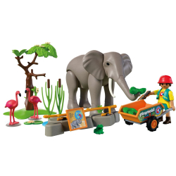 Playmobil - Animals & Friends Слон с хранителем 72068