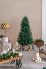 Ель голубая «Французская» (Литая+пвх) 240 см / 2.4 м