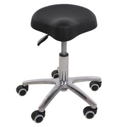 Стул Седло СЕДДО, средний газлифт, металл 48см черн