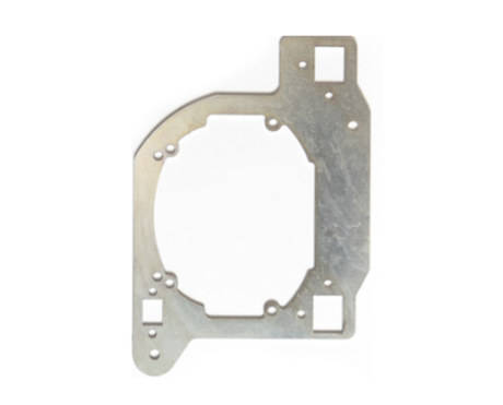 Toyota Land Cruiser Prado 150 (2013-2017) переходные рамки для замены штатных Led линз Koito (комплект, 2шт)