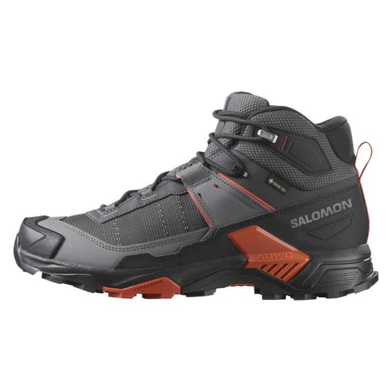 Salomon X Ultra 5 Трекинговые ботинки MID Топ Черный Мужские