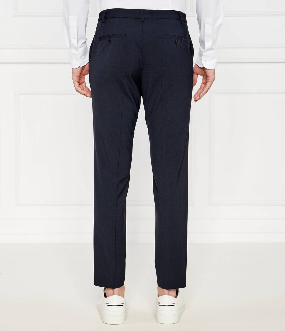 Хлопчатобумажные штаны P-GENIUS-CW-WG-243 BOSS BLACK - темно-синий(50521573)