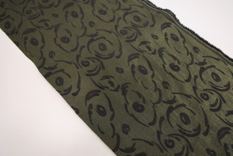 Жаккард зеленый