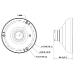 Адаптер для кронштейна Dahua DH-PFA105